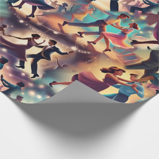 Swing Dance Cadeaupapier (Hoek)