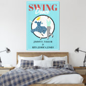 Swing Dance Canvas Afdruk (Insitu (Slaapkamer))