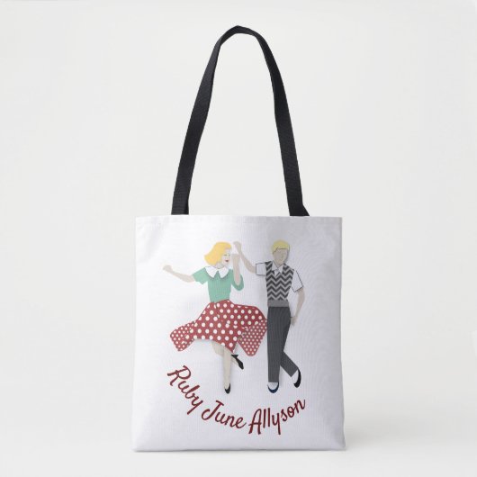 Swing Dance Couple Draagtas (Voorkant)