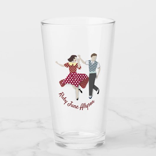Swing Dance Glas (Voorkant)