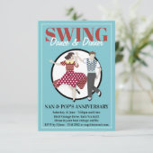 Swing Dance Kaart (Staand voorkant)