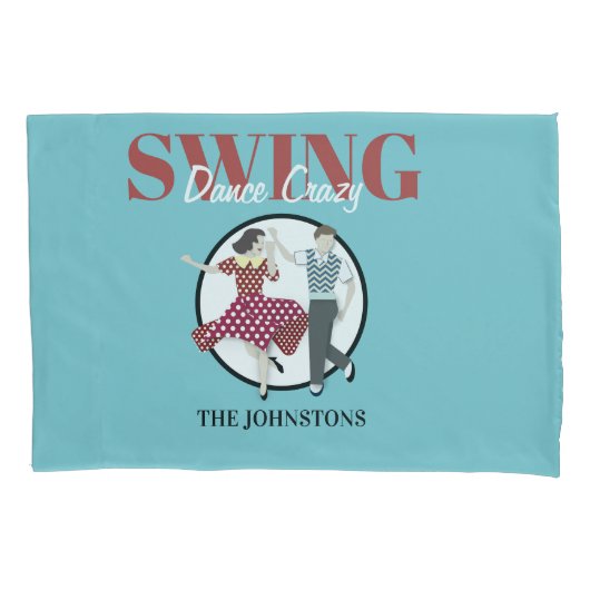 Swing Dance Kussensloop (Voorkant)