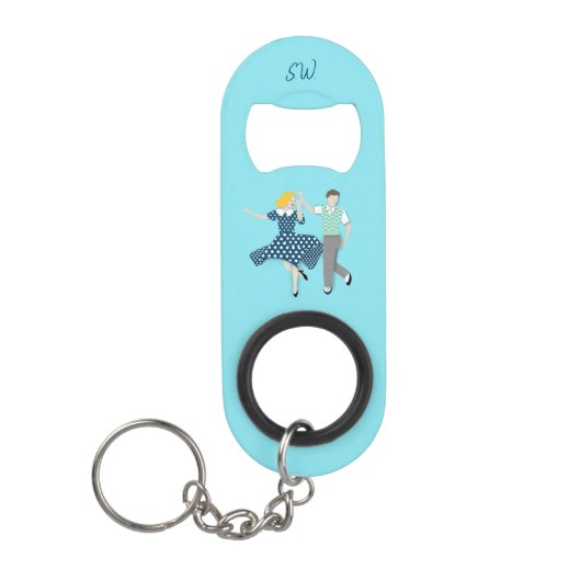 Swing Dance Mini Flessenopener (Voorkant)