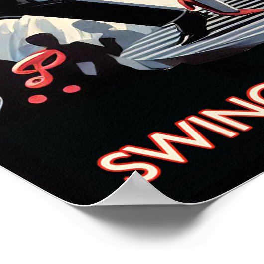  Swing Dance Night Poster (Hoek)