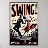 Swing Dance Night Poster (Voorkant)