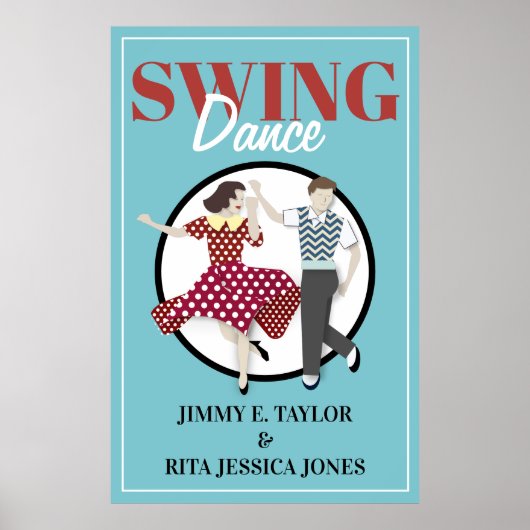 Swing Dance Poster (Voorkant)