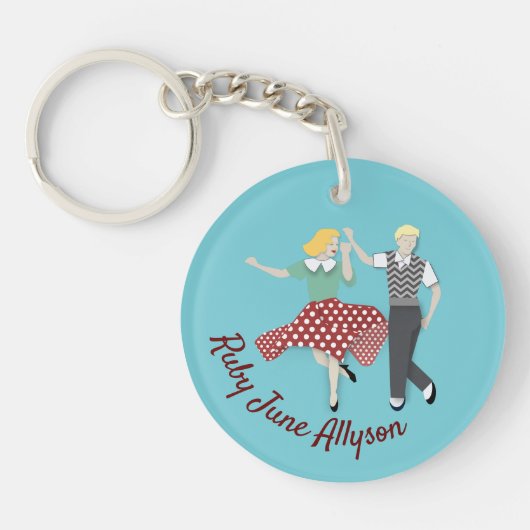 Swing Dance Sleutelhanger (Voorkant)