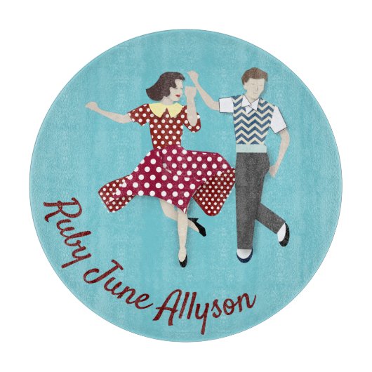 Swing Dance Snijplank (Voorkant)