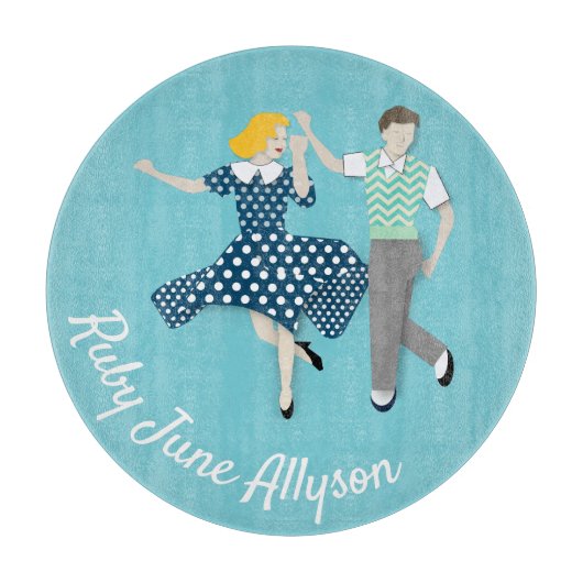 Swing Dance Snijplank (Voorkant)