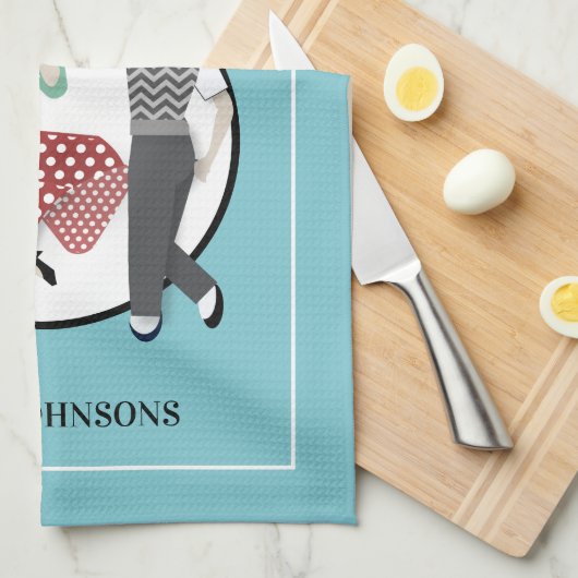 Swing Dance Theedoek (Quarter Fold)