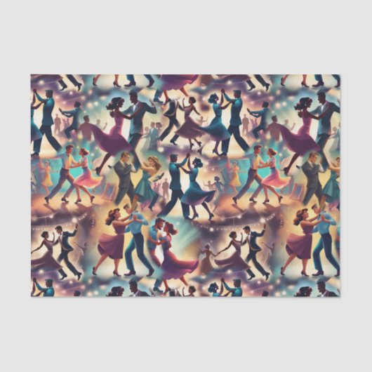 Swing Dance Tissuepapier (Voorkant)
