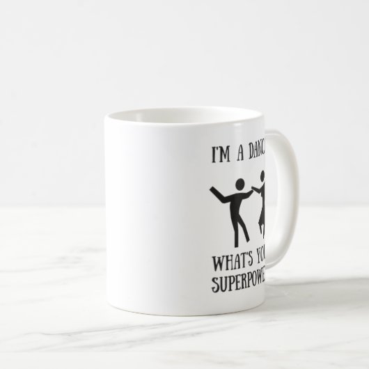 Swing Dancer Superpower Mok (Voorkant rechts)