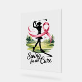 Swing for the Cure Golf Breast Cancer (Angle)