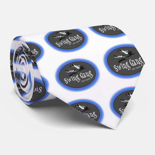 Swing Gang Stropdas (Opgerold)