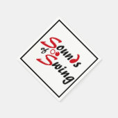 Swing-geluiden Servet (Hoek)