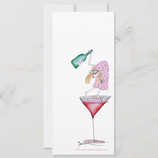 swing it grooove it!, invitation de tony fernandes (Devant)