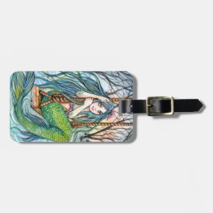 Swing - Mermaid Art Bagagelabel