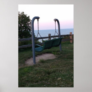 Swing met Uitzicht Poster