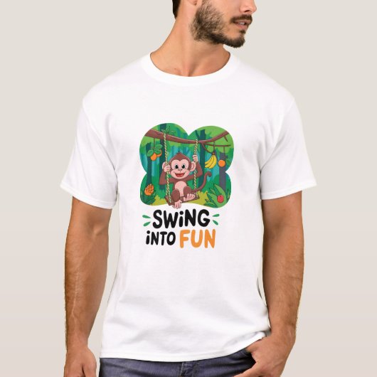 Swing naar fun t-shirt (Voorkant)