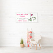 Swing naar het feest! Laten we par-T-shirt zijn! Spandoek (Insitu)