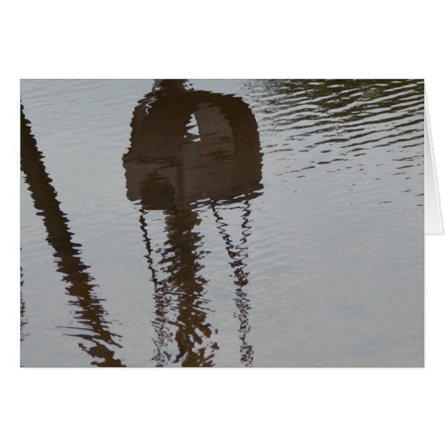 Swing Reflectie in Flash overstromingswater (Voorkant Horizontaal)