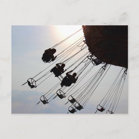 Swing Roundabout Briefkaart (Voorkant)
