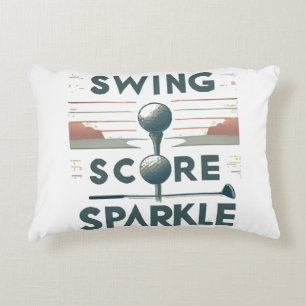 Swing, score, fonkeling accent kussen
