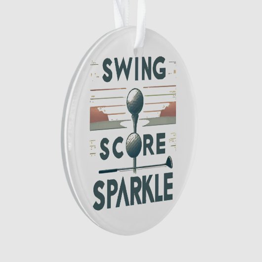 Swing, score, fonkeling ornament (voorkant)