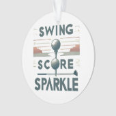 Swing, score, fonkeling ornament (voorkant)