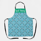 Swing & Sizzle: Custom Golf Party Schort (Voorkant)