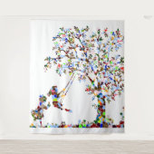 Swing Tapijt Wandkleed (Voorkant)