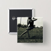 Swing Vierkante Button 5,1 Cm (Voorkant /achterkant)