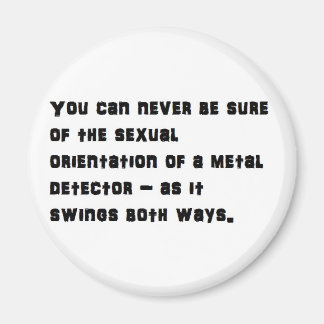 Swingende detector magneet