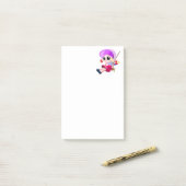 Swingende Meisje Post-it® Notities Notes (Op bureau)