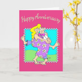 SWINGER JUBILEUM KAART (Gele Bloem)