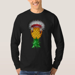 Swinger Ondersteboven Ananas Amerikaans Indiaas Pe T-shirt