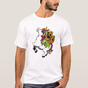 Swingers Koppel Ananas Swingen Op Een Eenhoorn T-S T-shirt
