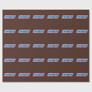 Swingers Snickers Parodie Grappig Cadeaupapier