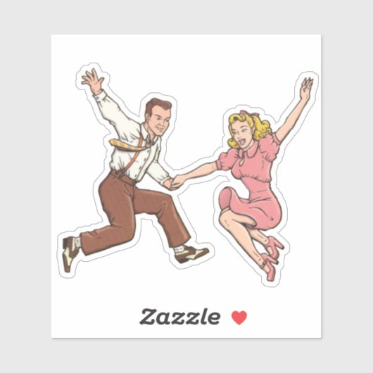 Swinging 40s Sticker (Vel)