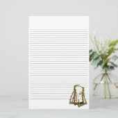 Swinging Fairy Lined Stationery Briefpapier (Staand voorkant)