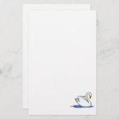 Swinna Swan Briefpapier (Voorkant / Achterkant)
