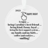 SWIPE DROITE - Meilleur Ami - Voir Retour ... (dos)