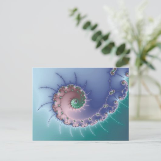 Swirl - Carte Postale Fractée (Debout devant)