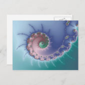 Swirl - Carte Postale Fractée (Devant / Derrière)