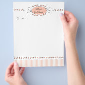 Swirl Decor Flyer (Hand)