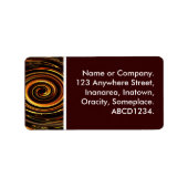 Swirl Etiket (Voorkant)