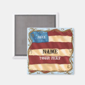 Swirl Flag magneet (Voorkant / Achterkant)