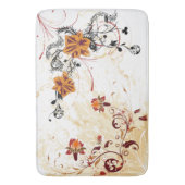 Swirl Floral Badmat (Voorkant Verticaal)