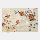 Swirl Floral Theedoek (Horizontaal)