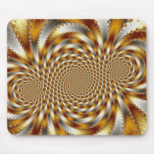 Swirl Fractal 1 - Fractal Mousepad Muismat (Voorkant)
